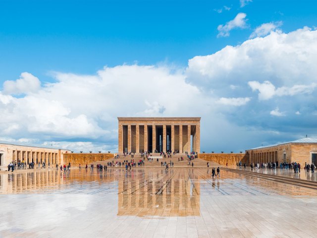 Mausoleum of Ataturk in Ankara, Turkey