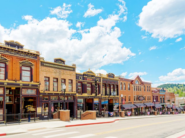 Main street of Cripple Creek, Colorado