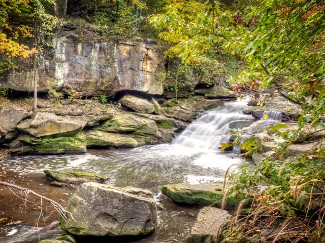 Waterfall in Cuyahoga Valley National Park