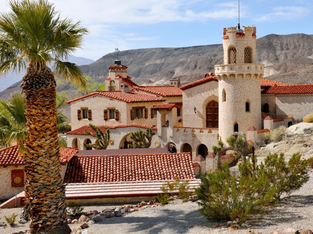 Scotty's Castle in Death Valley, California