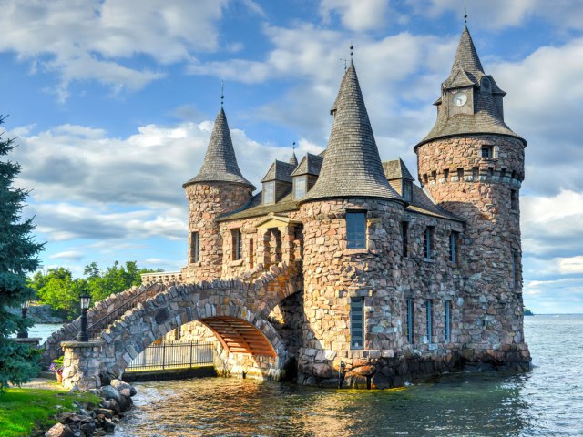 Boldt Castle on Heart Island, New York