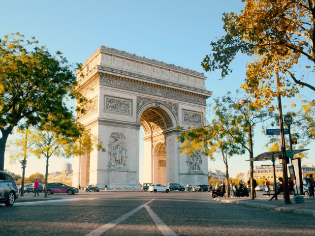 Arc de Triomphe in Paris, France