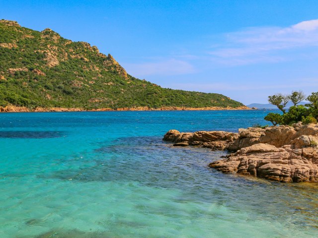 Turquoise waters off the coast of Benin