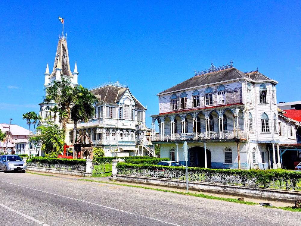 Colonial architecture in Georgetown, Guyana