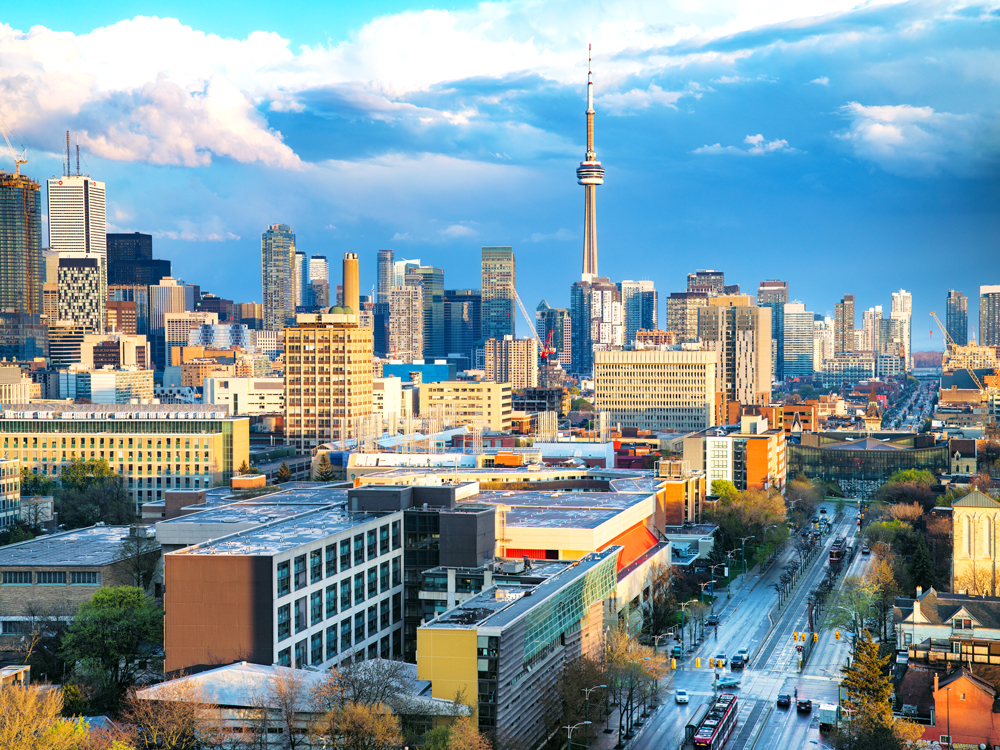 Skyline of Toronto, Canada