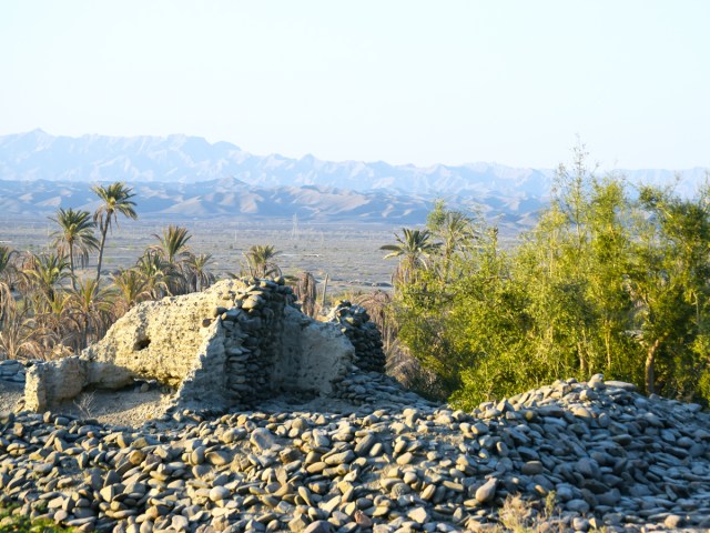 Desert landscape of Pakistan