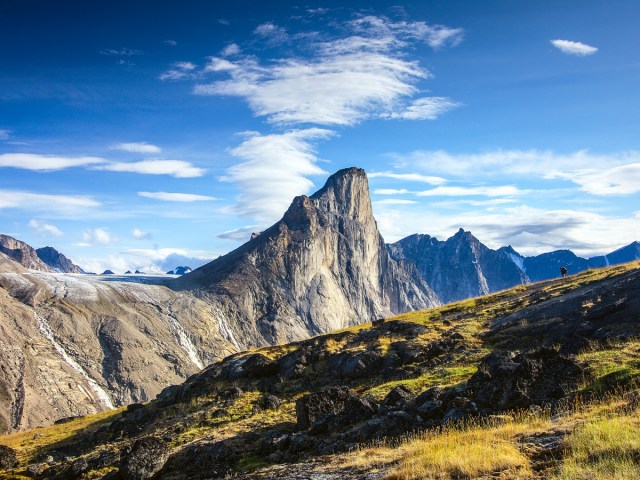 Mount Thor in Canada, home to world's greatest vertical drop