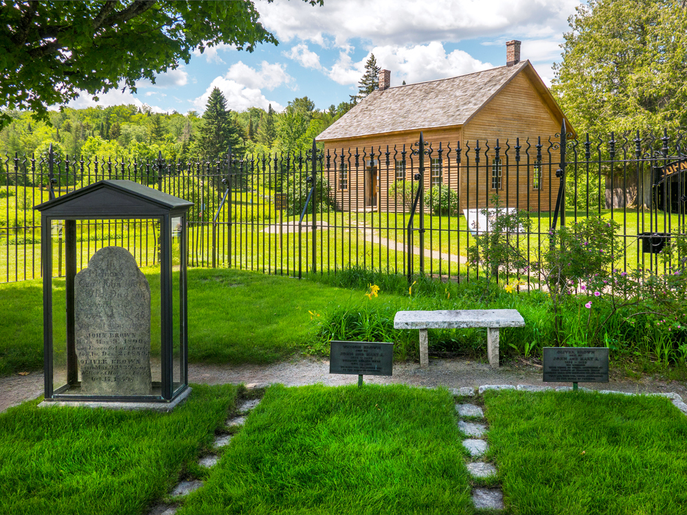 Overview of John Brown Farm and Gravesite in Lake Placid, New York