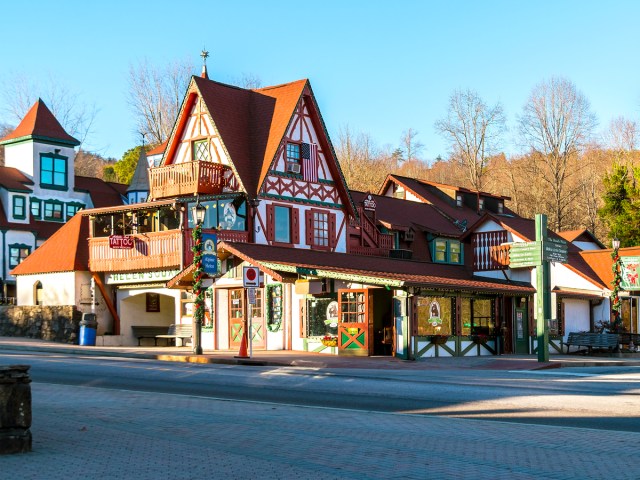 Bavarian architecture in Helen, Georgia