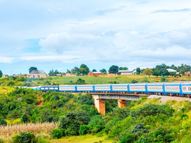 Tazara Railway’s Mukuba Express on its journey