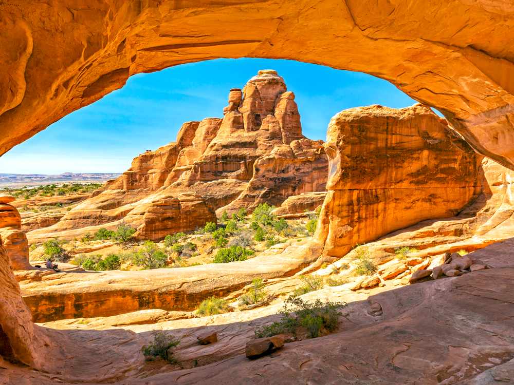 Rock formations of Moab, Utah