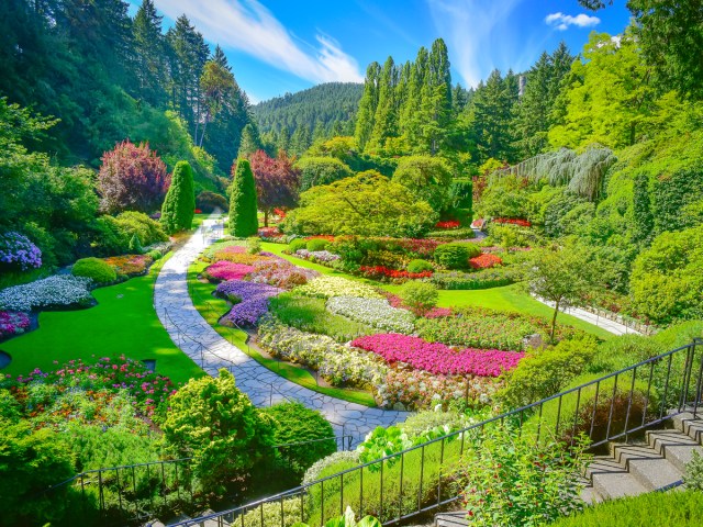 Gardens in Victoria, British Columbia