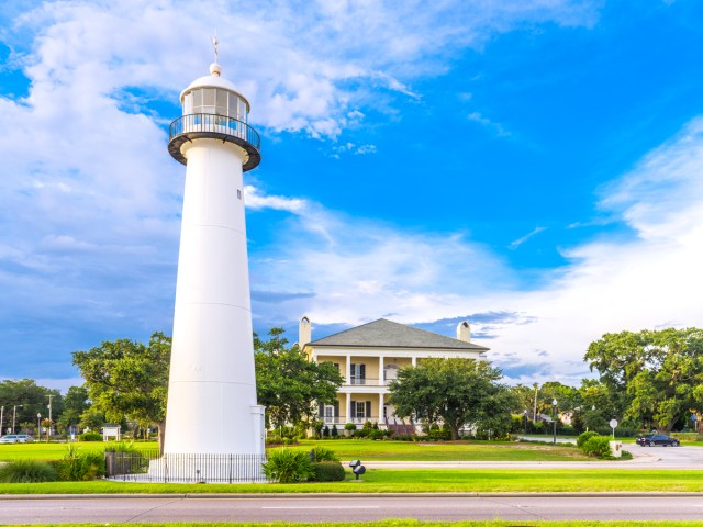 Biloxi Lighthouse in Biloxi, Mississippi