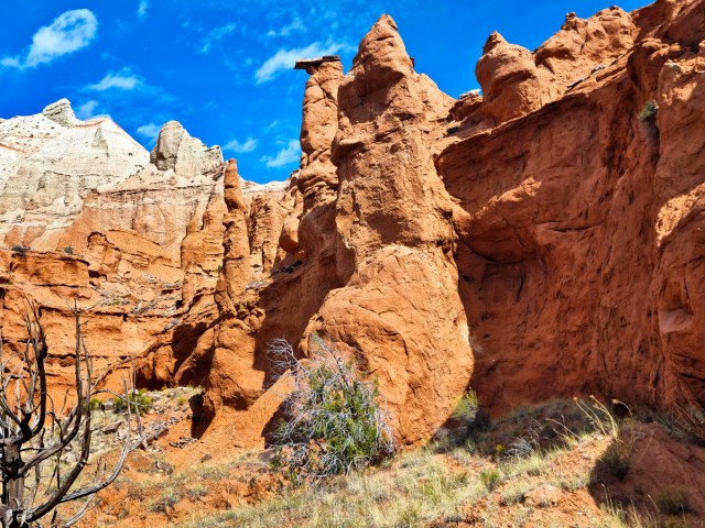 Red rock formations in Kodachrome Basin State Park, Utah