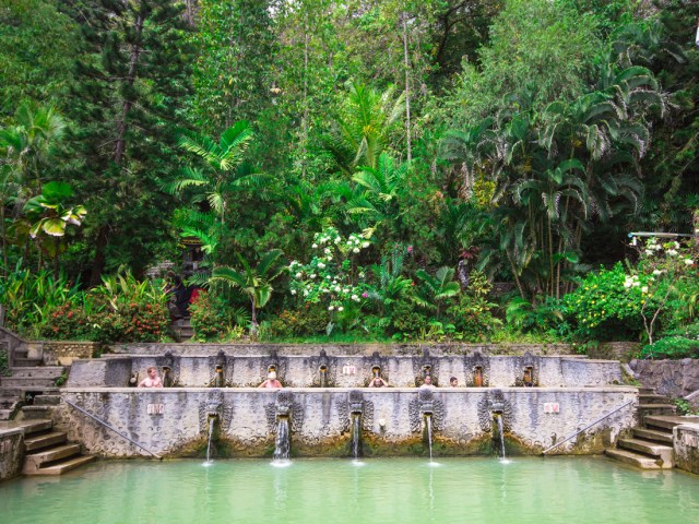 Banjar Hot Springs in Indonesia