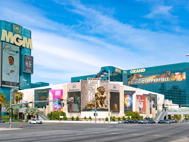 MGM Grand Resort on Las Vegas Boulevard