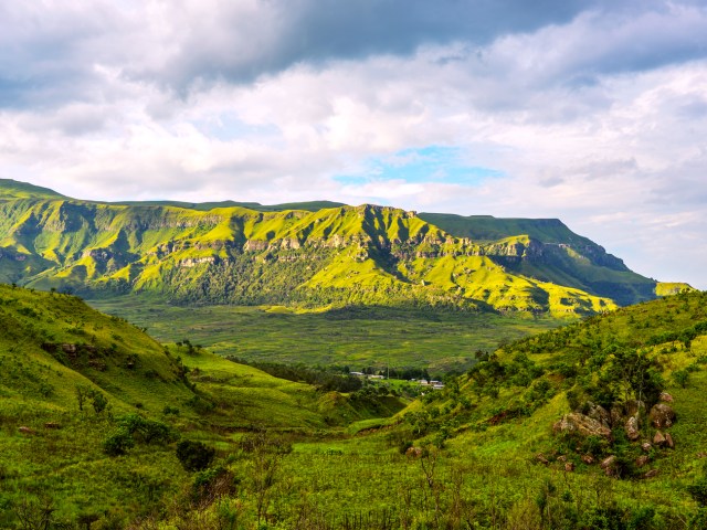 Giants Castle Game Reserve in the Great Escarpment, South Africa