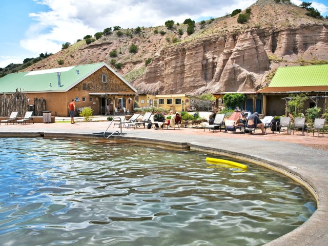 Ojo Caliente Mineral Springs in New Mexico