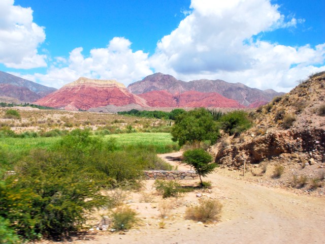 Mountainous landscape near La Quiaca, Argentina