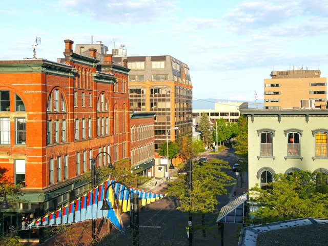 Downtown Burlington, Vermont