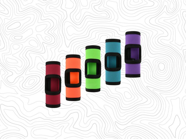 Product image of Cosmos soft handle grips in various colors