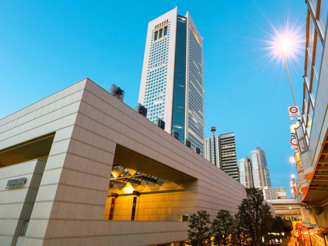 Tokyo Opera City Tower housing the Tokyo Opera City Concert Hall in Japan