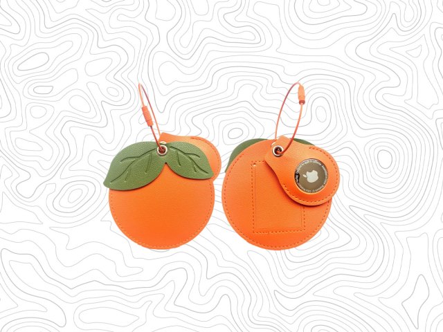 Product image of Zouity orange-shaped luggage tags