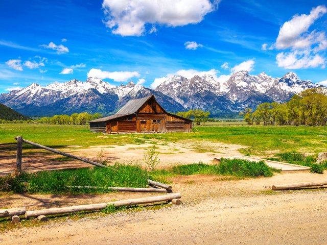 Barn in Grand Teton National Park, Wyoming