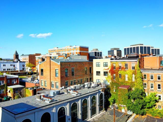 Cityscape of Morristown, New Jersey