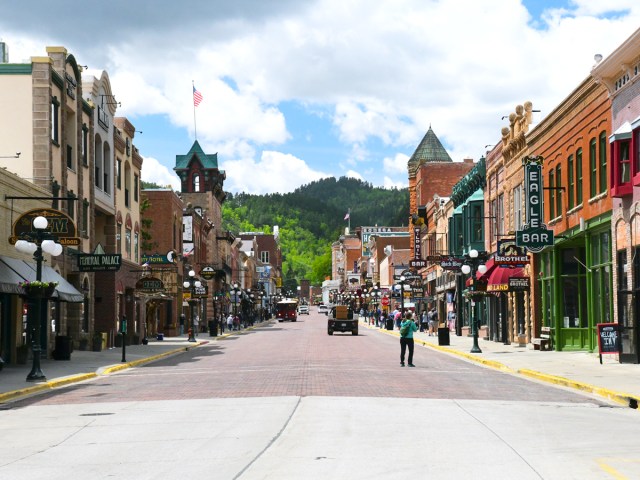 Main Street in Deadwood, South Dakota