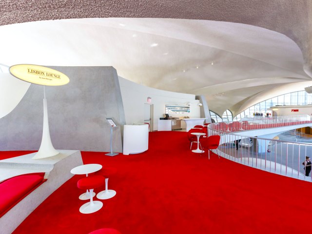 Retro-themed TWA Hotel at New York JFK Airport