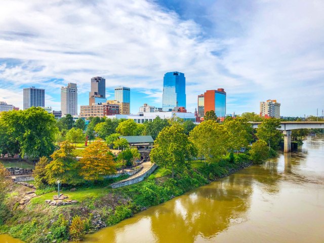 Skyline of Little Rock, Arkansas