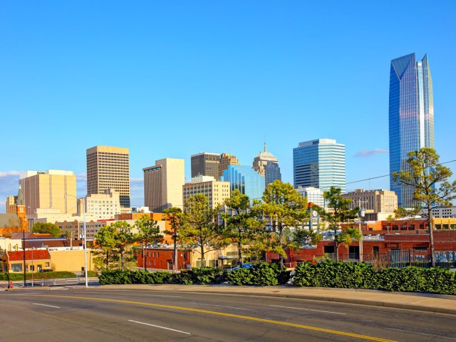Skyline of Oklahoma City