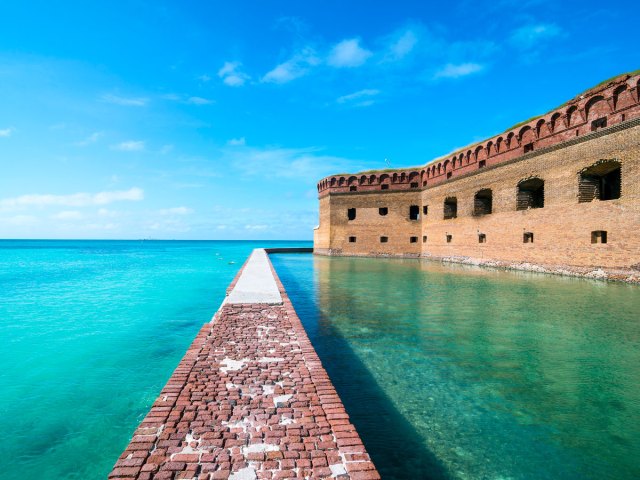Fort Jefferson in Florida's Dry Tortugas National Park