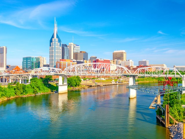 Skyline of Nashville, Tennessee