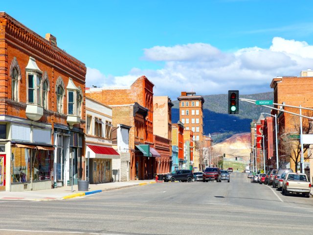 Downtown Butte, Montana
