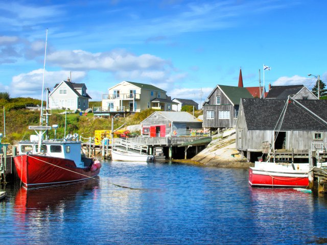 Harbor in Halifax, Nova Scotia