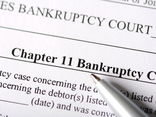 Chapter 11 bankruptcy document