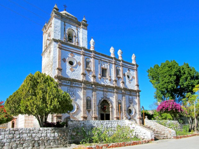 Mission San Ignacio in Loreto, Mexico