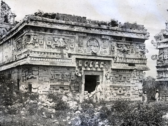 Chichen Itza archaeological site in 1923