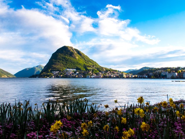 Lake Lugano and Campione D'Italia