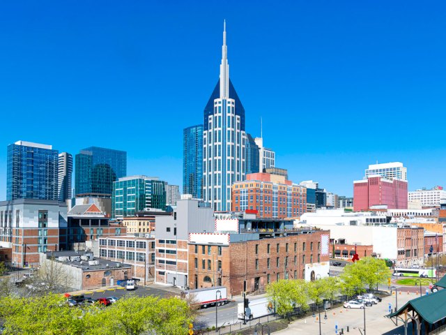 Skyline of Nashville, Tennessee